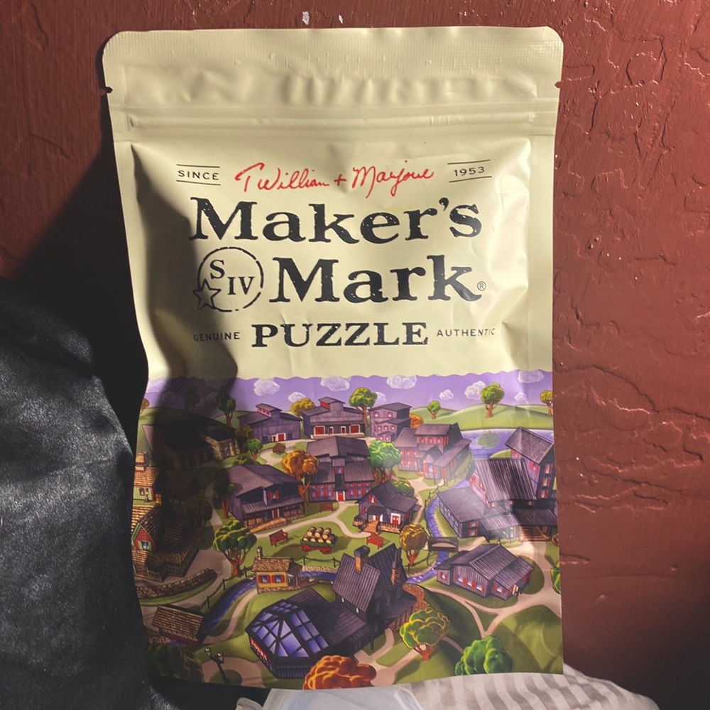 Brand new Makers Mark collectors puzzle!